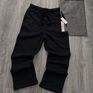 Essentials Black Joggers medium